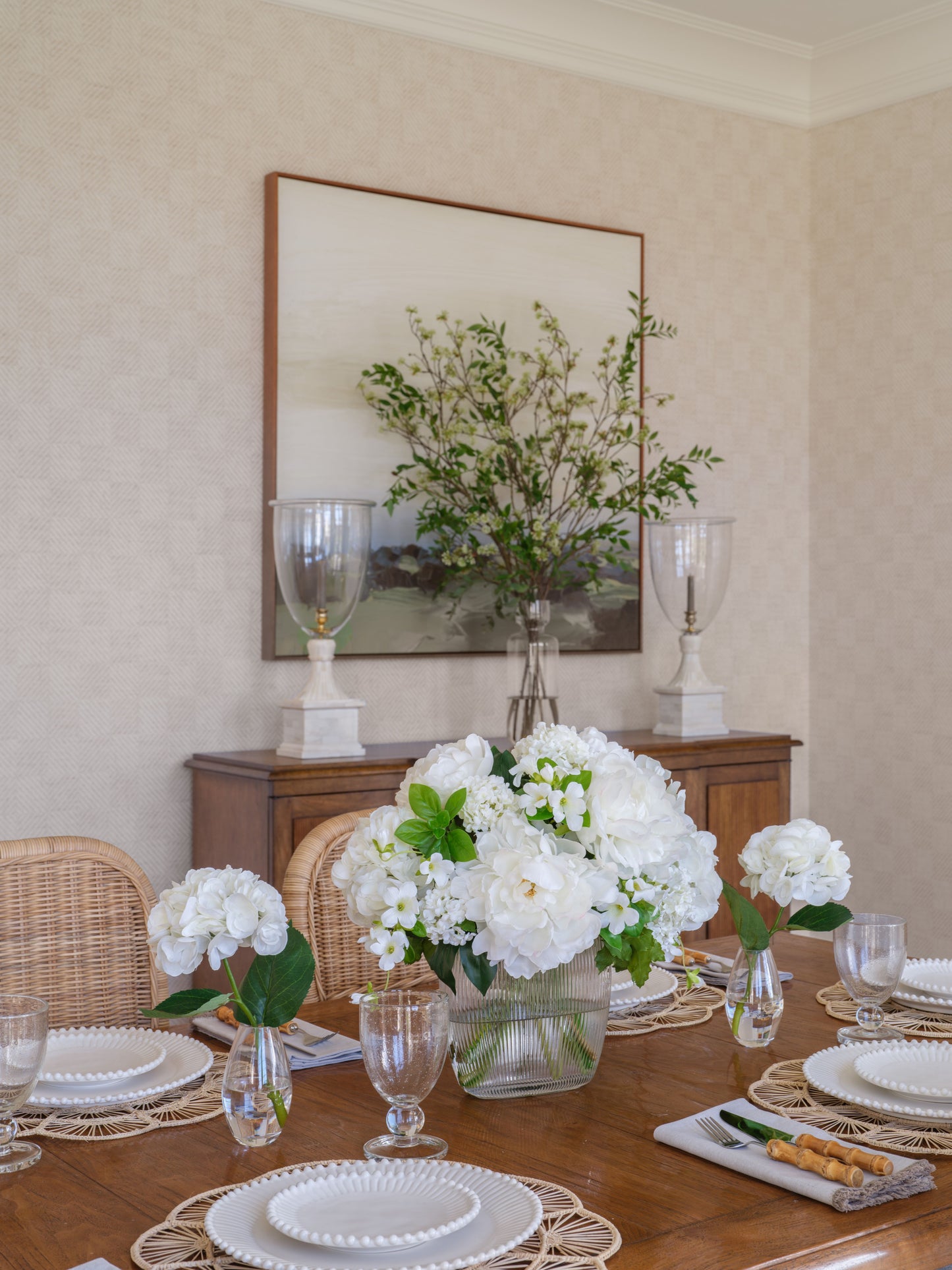 Hamptons Social- Diane James Home | Faux Floral Couture Handmade In The USA