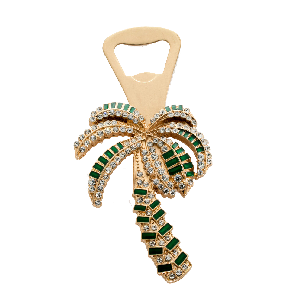 Joanna Buchanan Palm Tree Bottle Opener- Diane James Home | Faux Floral Couture Handmade In The USA