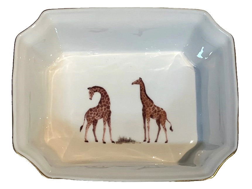 Sloane Stationery Catchall Trough - Giraffe- Diane James Home | Faux Floral Couture Handmade In The USA